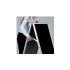 Krétás felületű írható, aluminium megállítótábla