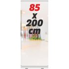 Roll-up 085x200 cm (szerkezet+nyomat+táska)