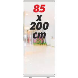 Roll-up 085x200 cm (szerkezet+nyomat+táska)