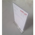 A5, álló, 2 oldalas, asztali laptartó, menütartó_UMSDTLDNA5