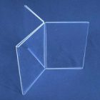 3xA6, álló, 2 oldalas, asztali laptartó, menütartó