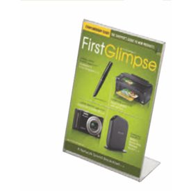   A5, álló, döntött, 1 oldalas, asztali laptartó, menütartó_UMSLD02000