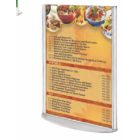 A5, álló, 2 oldalas, asztali laptartó, menütartó_UMSDOLDNA5