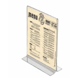   A4 (210x297 mm), álló,2 oldalas, asztali laptartó, menütartó_UMSTD01000