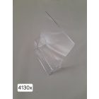 Álló asztali szórólaptartó A4 (210x297 mm) szórólap részére, 1 rekesz_UMSD001004