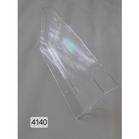   Asztali szórólaptartó A4 szórólap részére, 1 rekeszes, FEKVŐ