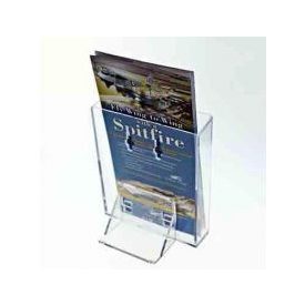 Fali szórólaptartó, LA4 szórólapoknak, 1 rekeszes