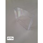 Álló fali szórólaptartó, A5 (148,5x210 mm) szórólap, 1 rekesz_UMSD007000