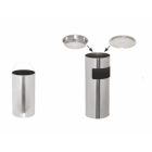 Rozsdamentes szemeteskuka 18-30 literes, hamutálcával