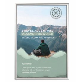 A3 alu plakátkeret 15 mm-es kerettel