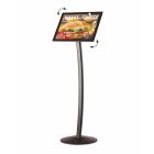 Laptartó állvány A4-A3-as fekete forgatható kerettel