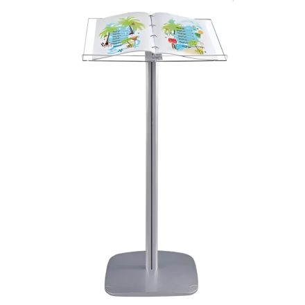 Állványos menütartó, katalógustartó