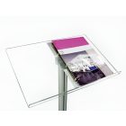 Állványos menütartó, katalógustartó