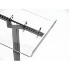 Állványos menütartó, katalógustartó