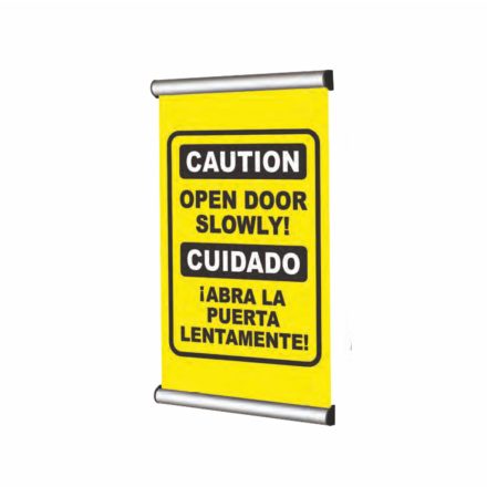 Névtábla, ajtótábla 015 mm-es aluprofilból