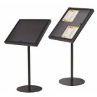 Állványos menütartó, laptartó 4x A4 lap számára