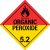 ADR bárca matrica 5.2 osztály Szerves peroxidok műa. matrica 100x100 mm