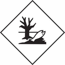   ADR bárca matrica Környezetre veszélyes anyagok műa. matrica 100x100 mm