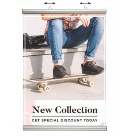 Aluminium plakátsín, posztersín 85 cm_UPT26SN085