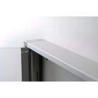 Időjárásálló plakáttartó vitrin 6xA4 lap számára, mágneses hátlap_usbnu206a4