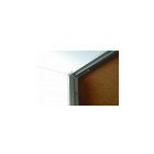 Beltéri plakáttartó vitrin 9xA4 lap számára, parafa hátlap