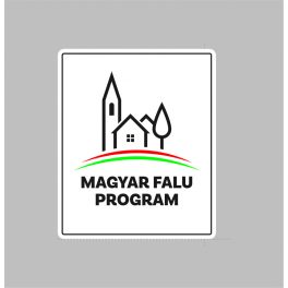 Magyar Falu Program pályázati táblák, pályázati matricák