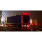 Fényvisszaverő szalag 5 cm széles, FOLYAMATOS