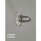 Ponyvafül, elhajló, függőleges, billenőfül 44-55 mm