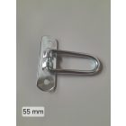 Ponyvafül, elhajló, függőleges, billenőfül 44-55 mm
