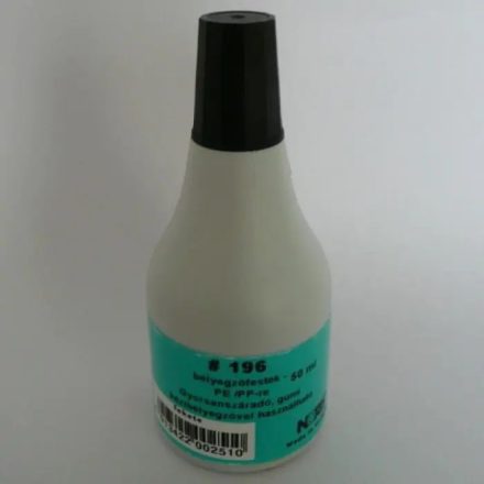 Ipari Bélyegzőfesték polyethilénre és polyprophilénre - 50 ml, 5 féle színben