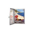 Kültéri plakáttartó vitrin 1xA2 (594 x 420 mm) vagy 2xA3 plakáthoz_USBN0000A2