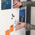 Kültéri plakáttartó vitrin 9xA4 (297x210 mm) plakáthoz, mágneses hátlappal_USBN2009A4