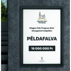 Magyar Falu Program Magyar Falu Támogatói Összefoglaló Tábla
