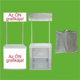 Műanyag kínáló-hostess pult