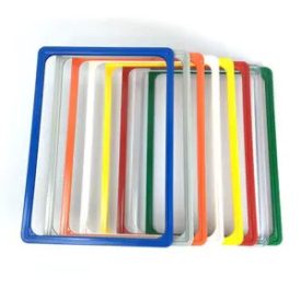 Műanyag plakátkeret A4 méretben