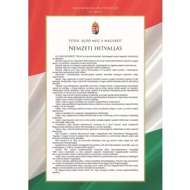 Nemzeti Hitvallás plakát 50x70 cm
