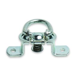 Ponyvafül elfordítható billenő, rugós fül