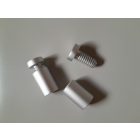 Aluminimum távtartó, táblatartó MATT ezüst színben