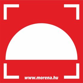 Tűzjelző tűzvédelmi matrica, tűzvédelmi tábla