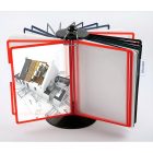 Asztali regiszter lapozgató állvány akár 50 db A4 laptartóhoz