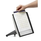 Asztali regiszter lapozgató 5 db A4 kerettel